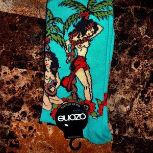 Ozone Socks Size 10-12 Tropical Tease Socks NEW with Tags
